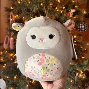 Squishmallow Elea the Grey Lamb plush toy